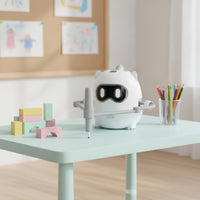 Desktop Drawing Robot Compact Drawing Robot with Pen Holder Doodle Bot Easy-to-Use Educational Toy User-Friendly for Children