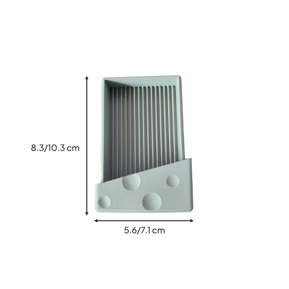 Bead Scoop Tool Plastic Craft Accessory Raised Bumps