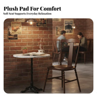 French Design Rattan Seat Spindle Chair Retro Design Dining Seating Designer Feel Household Furniture Sturdy Construction for Homeowners, Cafe Owners, Interior Designers, Restaurant, Kitchen, Living Room, Home Office