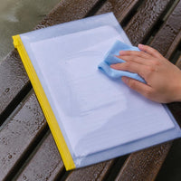 Transparent Waterproof Document Folder for Office and School, A4/A5/A6 Sizes