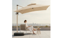 Cantilever Patio Umbrella 360-Degree Rotating Offset Patio Umbrella Windproof for Poolside, Backyard, Garden
