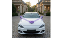 Wedding Car Decoration Kit Easy Installation Wedding Car Decoration Set Mardamage-resistantFree Reusable for Newlyweds