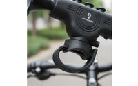 IPX4 Waterproof Electric Bike Alarm 5 Sound Modes Loud Trumpet Bike Alarm Easy to Install Cycling Accessory Compact Design for Commuters
