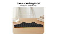 5 Pieces Cotton Lining Quilted Bra Sweat Pads Washable Underarm Sweat Pads Reusable Bra Liner Breathable