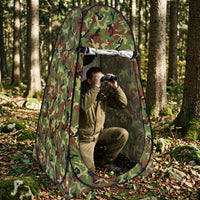 Portable Pop-Up Camouflage Bird Watching Tent with UV Protection