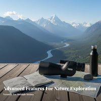ED Glass Lens Tripod Bird Watching Waterproof & Fogproof High Power Spotting Fog-Proof High Power Monocular Tele FMC Green Film Coating for Outdoor Enthusiasts, Amateur Astronomers, Scenery Viewing, Stargazing, Outdoors, Sporting Events