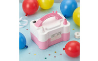 AC Powered Electric Balloon Pump Multiple Nozzles Two Nozzle Balloon Pump Built-in Handle