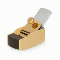 Ebony Hand Plane with Brass Screw Tool Easy to Use for Lutherie, Luthiers