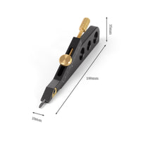 Adjustable Guitar Nut Slotting Marking Tool Long-Lasting Luthier Marking Gauge Rust-Proof for Luthiers, Workshop