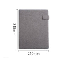 Portfolio with Notepad Professional Business Portfolio Document Folder Hardwearing Conference Folder Multi-Functional