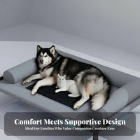 Raised Pet Bed Four-Season Use Raised Pet Cot Washable Cooling Mesh Dog Bed for Small Dogs, Cats, Summer, Patio, Camping
