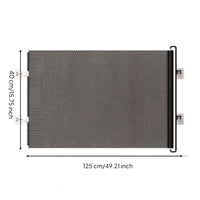 Roll-up Retractable Pet Gate Wall-Mounted Mesh Pet Gate Space-Saving Safe for Apartments