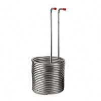 Coil Wort Chiller 3/8 Inch Tube Stainless Steel Wort Chiller Guard Ends Equipment for Homebrewers