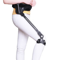 Adjustable Strength Bionic Walking Aid Lightweight Lower Limb Walking Aid Easy to Wear Gait Training Orthosis Pendulum Principle for Stroke Patients