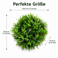 Artificial Wreath All Year Round, Eucalyptus Wreath 30-100cm, Door Decoration For Front Door And Outdoor Area, Nordic Summer Wreath