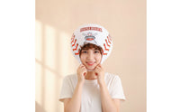 Soft Fabric Head Mask Funny Baseball Mask Cute Cosplay Hat Creative for Photo Photography