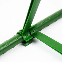 Garden Trellis and Plant Supports for Outdoor Plants, Square Coated Steel Tomato Cage, Garden Obelisk for Indoor Plants, Monstera Support