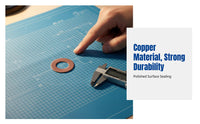 Copper Sealing Flat Washer, Marine Instrument Gasket, Large Size, Precision Machined, Polished