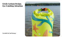 Thickened Material Double Safety Buoy Adjustable Fit Swim Safety Buoy Lightweight for Triathletes, Triathlon Training