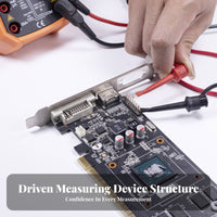 2 Pieces Universal Type 2mm Plug Test Hook Push-in Connection Multimeter Test Hook Lead Non-Slip Grip for Students, Testing Facility Oratory
