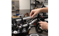 Adjustable Handlebar Crossbar Sturdy Motorcycle Crossbar Secure Motorcycle Handlebar Bridge Reliable for Motorcyclists
