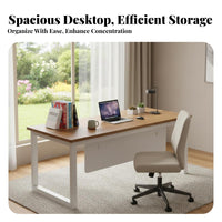 Minimalist Design management Corner Desk with Storage Large Work Surface L-Shaped management Desk with Chair Spacious Layout Office Furniture sturdyDuty Construction for Managers, managements, Professionals, Corporate Environment, Study Room