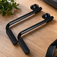 2 Pieces Push Handle Ergonomic Mobility Aid Stable Hardware for Wheelchairs