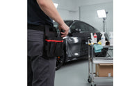 Tool Waist Bag with Belt Compact Tool Pouch with Belt Multi-Pocket Hands-Hands-Available for Electricians, Home Repairs