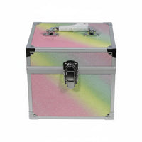 Reinforced Corners Graded Card Storage Box Moisture-Proof Aluminum Card Slab Case Combination Lock