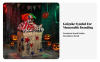 Clown Red Balloon Balloon Operated Bouncing Clown Decoration