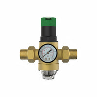 Double Union Pressure Reducing Water Control Device Stainless Steel Strainer Plumbing Hardware Environmentally Compliant