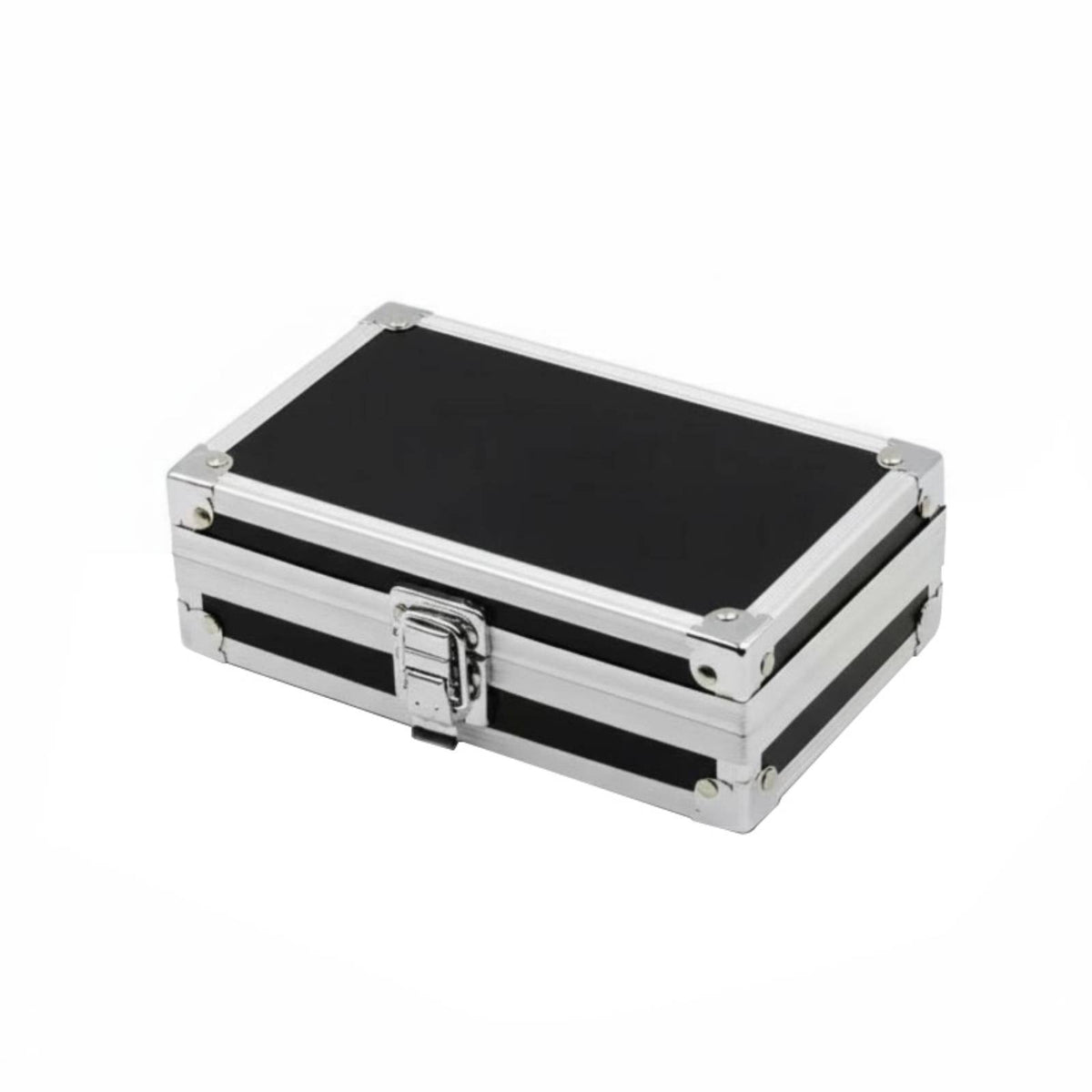 Aluminum Impact Resistant Metal Equipment Case Lightweight Design Portable Aluminum Briefcase for Electricians, Technicians