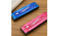 Tone Perfect Sound 10-Hole Harmonica Easy to Learn Kids Harmonica Toy Child Safe Portable Mouth Organ for Beginners, Music Learning, Home Practice