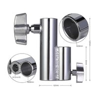 Lighting Adapter Machined Metal Adapter with Thumbscrews Reinforced Components for Video Shoot
