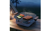 Multi-Purpose Korean Barbecue Pan Even Heating Korean Bbq Pan Food Grade Safe Coating for Outdoor