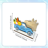 Decorative Wooden Napkin Stand Innovative Design Kitchen Accessory Tabletop Decor for Dining Table