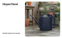 Long Spout Watering Can Lightweight Design 4L Garden Waterer Wide Mouth Inlet Large Capacity Watering Jug for Gardeners, Homeowners, Balcony, Outdoor