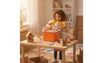 Electric Cardboard Cutter Child-Friendly Paperboard Cutter with Practice Sheets Oriented Craft Cutting Machine with Power Adapter for Kids, Home