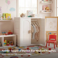 Large Capacity Multi-Compartment Organizer Multiple Compartments sectional kids' Drawer System sturdy Construction Storage Cabinet adaptable Use for Toddlers, Parents, educators, Nursery, Playroom, Classroom, Preschool