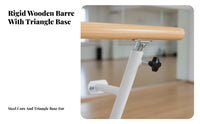 Wall Mounted Dance Barre Professional Tier Wall Mounted Dance Barre Heavy Duty Adjustable Dance Bar for Dancers, Beginners