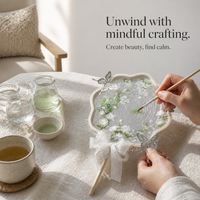 Chinese Style DIY Round Fan Kit for Craft Activities