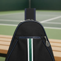 Badminton Racket Shoulder Bag Portable Single Shoulder Racket Bag Wear Resistant Tennis Backpack for Training