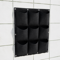 Wall-Mounted Planting Bags for Home Decor, Air Purifying Plant Pockets