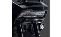 Grid Design Headlight Guard Protector Long-Lasting Motorcycle Headlight Grille Heavy Duty Front Lamp Cover Easy to Install for Trail Riding