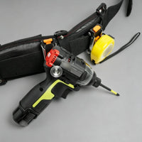 Stainless Steel Quick-Clamp Tool Hanger Reinforced Nylon Waist Belt Tool Hanger Fits up to 2.7 Inch Belts Work Gear Foldable