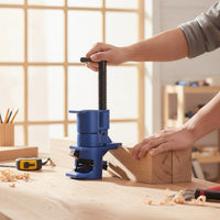 Threaded Pipe Clamp Head Hand-Tightening Glue-up Clamp Quick-Lock Tool Sturdy for Woodworkers