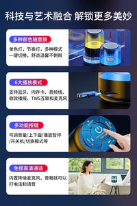蓝牙音箱无线小音响家用小型低音炮超重低音高音质车载电脑2025款