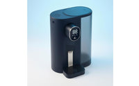 Rechargeable Mouthwash Dispenser LED Display Electric Mouthwash Dispenser Bathroom Accessory Translucent Reservoir Push Button