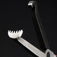 Multifunction Automotive Wire-Cutting Plier Long Slim Hose-Separating Plier Curved Jaw Wire Cutter Pliers Black-Coated Handles