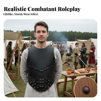 Single Pauldron Harness Medieval and design Shoulder protective gear Nordic raider Inspired for guys
